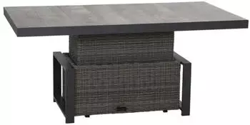 Siena Garden Corido Lifttisch 160x90cm anthrazit/charcoal grey