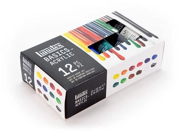 Liquitex Basics Acrylfarben-Set 12x22ml