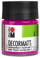 Marabu 14010 005 014, Marabu Acrylfarbe Decormatt 1401 05 014, magenta, 50ml 50