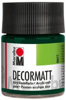 Marabu 14010 005 075, Marabu Acrylfarbe Decormatt 14010 005 075, tannengr&uuml;n, 50ml 50