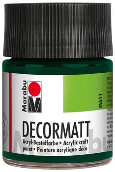 Marabu 140105075 Decormatt Acryl Tannengrün 075 50 ml