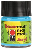 Marabu 14010 005 090, Marabu Acrylfarbe Decormatt 1401 05 090, hellblau, 50ml 50