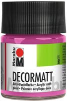 Marabu 14010 005 033, Marabu Acrylfarbe Decormatt 1401 05 033, pink, 50ml 50
