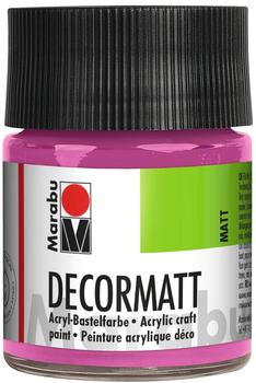 Marabu 140105033 Decormatt Acryl Pink 033 50 ml