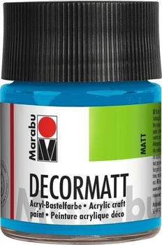 Marabu 140105095 Decormatt Acryl Azurblau 095 50 ml