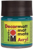 Marabu 14010 005 290, Marabu Acrylfarbe Decormatt 1401 05 290, t&uuml;rkis, 50ml 50