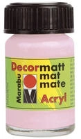 Marabu 14010 039 231, Marabu Acrylfarbe Decormatt 1401 39 231, wildrose, 15ml 15