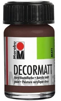 Marabu 140139040 -Decormatt Mittelbraun 040 15 ml