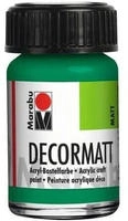 Marabu 14010 039 067, Marabu Acrylfarbe Decormatt 1401 39 067, saftgr&uuml;n, 15ml 15