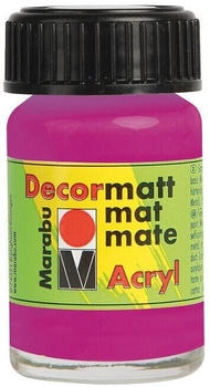 Marabu 140139014 Decormatt Acryl Magenta 014 15 ml