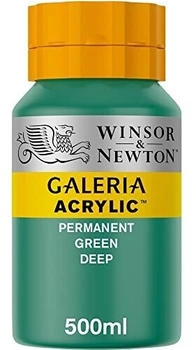 Winsor & Newton Galeria Acrylic Color Permanent Green Deep 500ml (2150482)