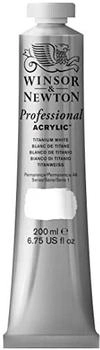 Winsor & Newton Professional Acrylic Colour Titanium White 200ml (2337644)