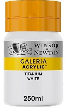 Winsor & Newton Galeria Acrylic Paint Titanium White 250ml (2137644)