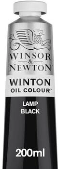 Winsor & Newton Winton Oil Colour Lamp Black 200ml (1437337)