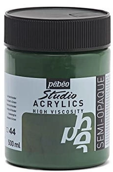 Pébéo Studio Acrylfarbe 500 ml Hookers Weidengrün 171044 Hooker Grün