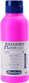 Schmincke AKADEMIE Acryl color Neon Pink 250 ml 23855027 feine Künstler-Acrylfarbe brillant hoch lichtecht und kadmiumfrei für Acrylmalerei Mixed Media