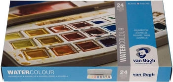 Royal Talens Van Gogh Aquarellkasten Kunststoffkasten 24 Näpfe