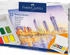 Faber-Castell 169712 - Aquarellfarben Set 12 Farbnäpfchen inkl. Mischpalette und Wassertankpinsel für Einstiegs- und Hobbykünstler