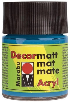 Marabu 140105056 Decormatt Acryl Cyan 056 50 ml