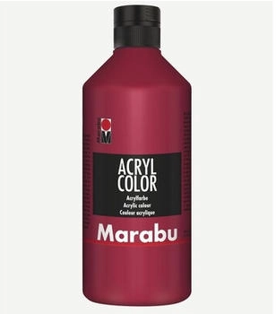 Marabu Acrylfarbe Acryl Color karminrot 032 500 ml