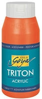 KREUL Acrylfarbe SOLO Goya TRITON zinnoberrot 750ml Flasche Rot, Grundpreis:...