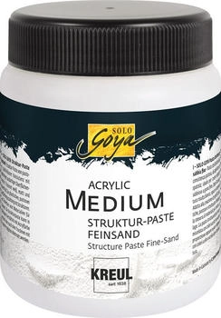 Kreul C. 85805 SOLO GOYA Acrylic Medium Struktur-Paste Feinsand 250 ml