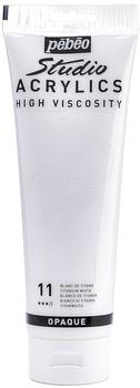 Pébéo Acrylic Fine Studio Acrylics Titanweiß 250 ml