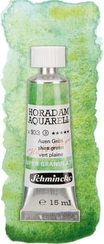 Schmincke Horadam Aquarell Super Granulation Auen Grün 15 ml sehr stark granulierende Farbtöne feinste supergranulierende Aquarellfarben