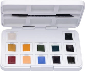 Royal Talens Aquarellfarbe Van Gogh 12er Gedeckte Farben