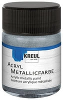 Acryl Metallicfarbe Silber 50 Ml Verzierfarbe - Kreul