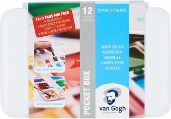 Royal Talens Van Gogh Aquarellfarben im Taschenformat 12 + 3