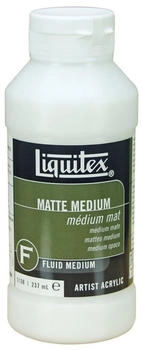 Liquitex 5108 Professional mattes Medium für Acrylfarben verleiht Farben eine seidenmatte Oberfläche und reduziert den Glanz flüssig 237ml Flasche
