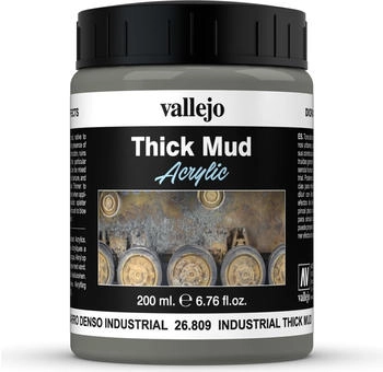 Vallejo Verwitterungseffekte-Farbe 200 ml Industrial Thick Mud
