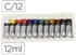 Daler Rowney Simply Acrylfarben Set Multi 12x 12ml