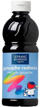 Lefranc & Bourgeois Lefranc Bourgeois Gouache Liquide redimix Temperafarbe schwarz 500,0 ml Stk.