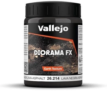 Vallejo Schwarze Lava Asphalt 200 ml (726214)