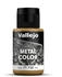 Vallejo Acrylfarben VJ77725 32 ml Metallfarbe Gold (Verpackung kann variieren)