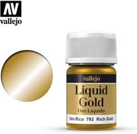 Vallejo Brilliant Metallic Colors 35ml 70.7xx - Einzeln w&auml;hlbar, Grundpreis:...
