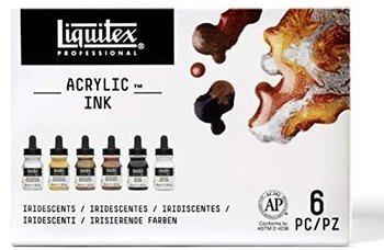 Liquitex Professional Acrylic Ink Set Metallics 6 x 30 ml (104202)
