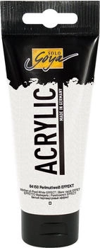Kreul C. 84150 Solo Goya Acrylic Effekt Perlmuttweiß 100 ml Tube