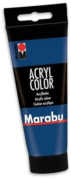 Marabu Acrylfarbe Acryl Color dunkelblau 053 100 ml