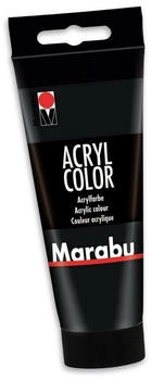 Marabu Acrylfarbe Acryl Color schwarz 073 100 ml
