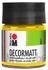 Marabu 140105019 Decormatt Acryl Gelb 019 50 ml