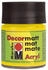 Marabu 140105019 Decormatt Acryl Gelb 019 50 ml