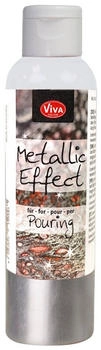 Viva Decor Metallic Effekt Pouring 120ml Acryl Gießtechnik Silber