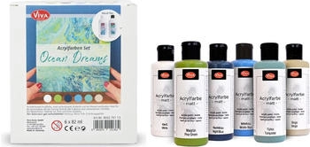 Viva Decor Acrylfarben-Set "Ocean Dreams"