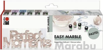 Marabu Marmorierfarben "Pastell" 6x 15 ml
