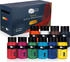 Artina 10x 500 ml Acrylfarben Set Acrylfarbe Farben Acryl Malfarbe Farbe Künstlerfarbe