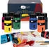 Artina 10x 500 ml Acrylfarben Set Acrylfarbe Farben Acryl Malfarbe Farbe Künstlerfarbe