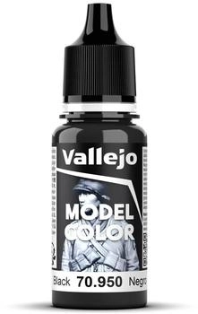 Vallejo Model Color Acrylfarbe 17 ml schwarz